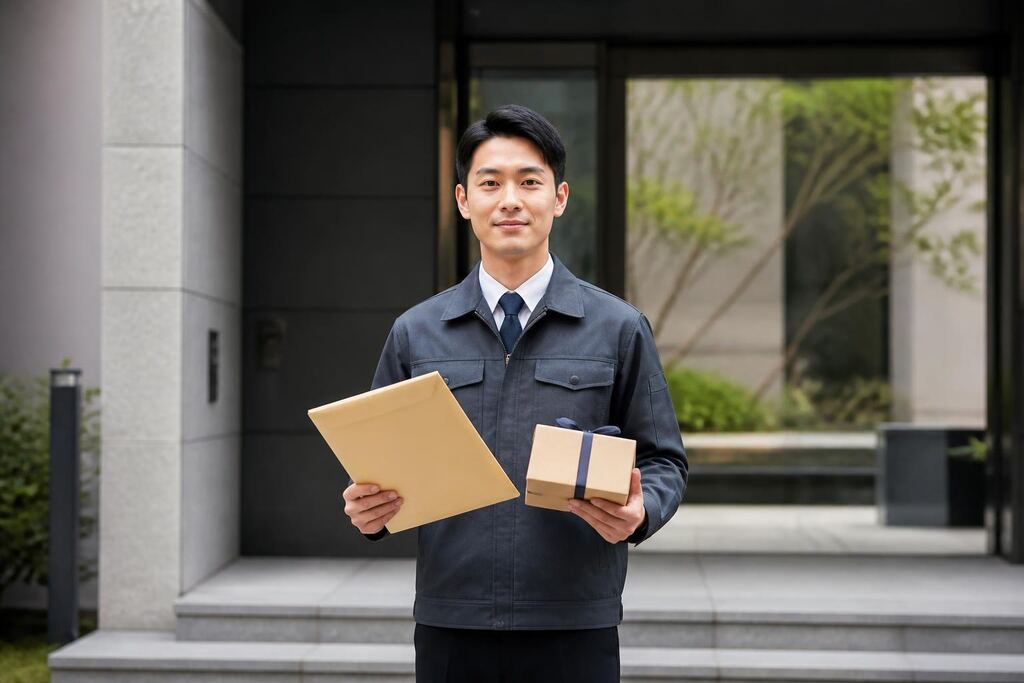 부산 물품·서류 전달 이미지
