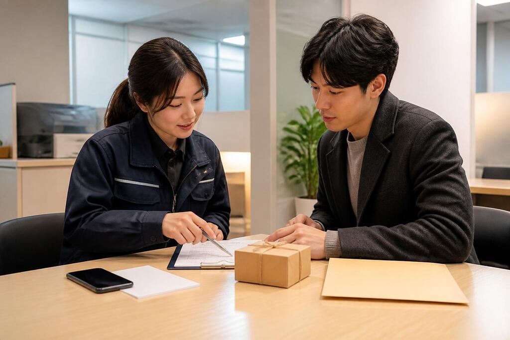 인천 물품·서류 전달 작업 범위와 현장 조건 이미지