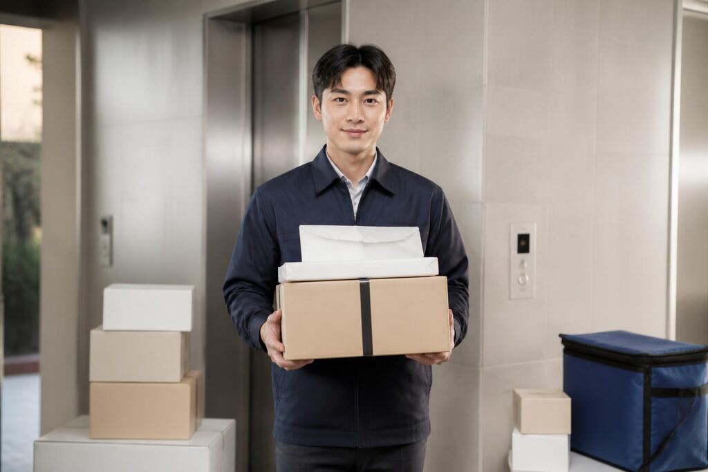 울산 물품·서류 전달 이미지