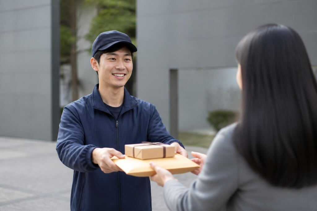 세종특별자치시 물품·서류 전달 이미지