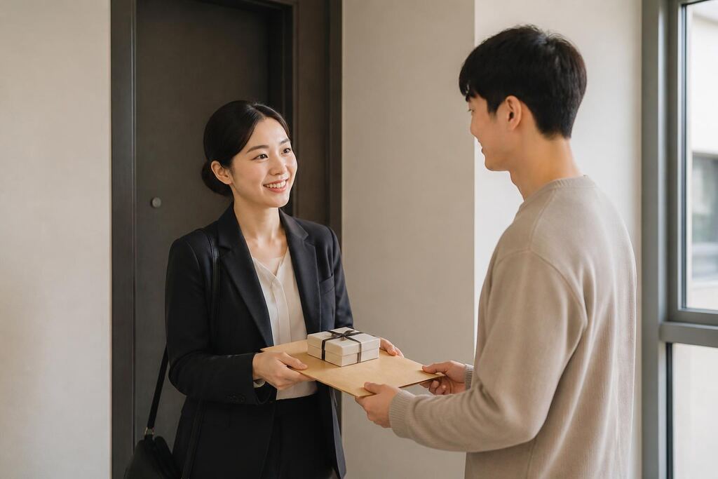 경기 물품·서류 전달 이미지