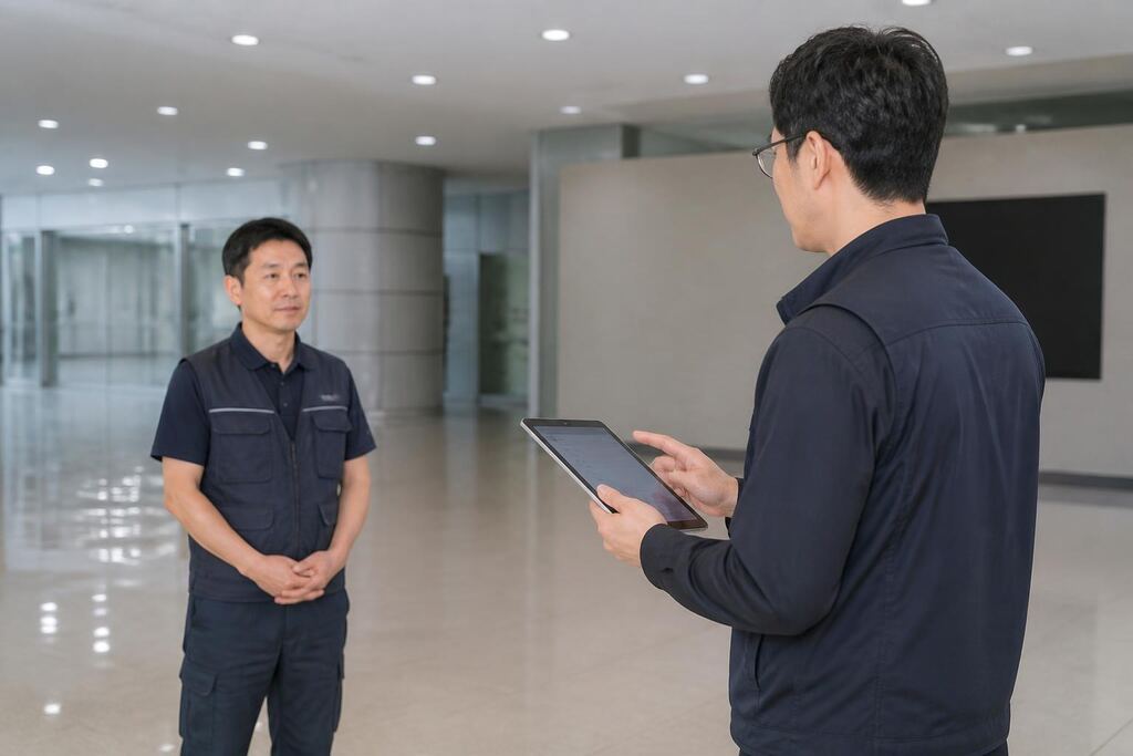 대전 현장확인·출장업무대행 작업 범위와 현장 조건 이미지