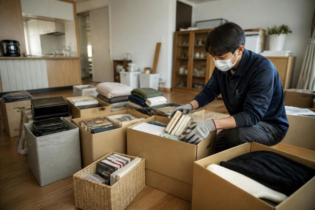 충남 유품정리 작업 범위와 현장 조건 이미지