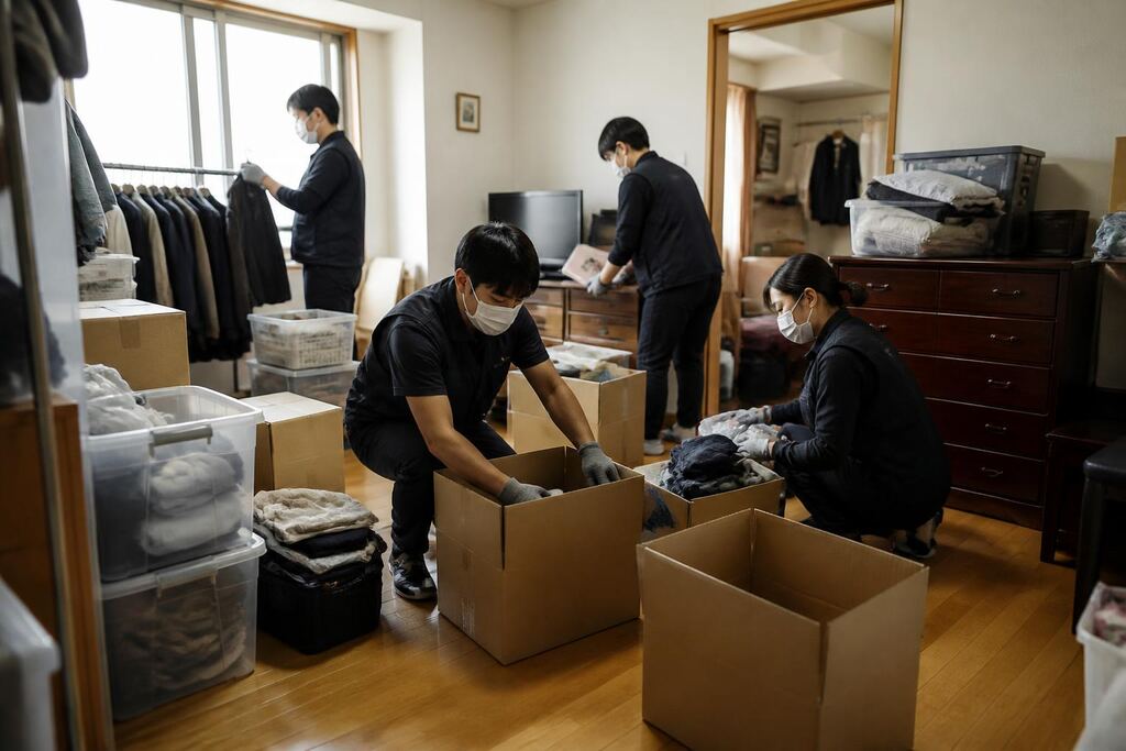 부산 유품정리 작업 범위와 현장 조건 이미지