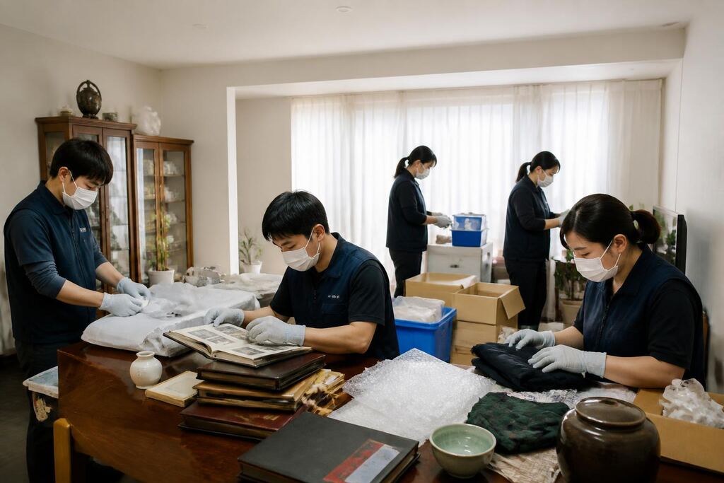 경기 유품정리 작업 범위와 현장 조건 이미지