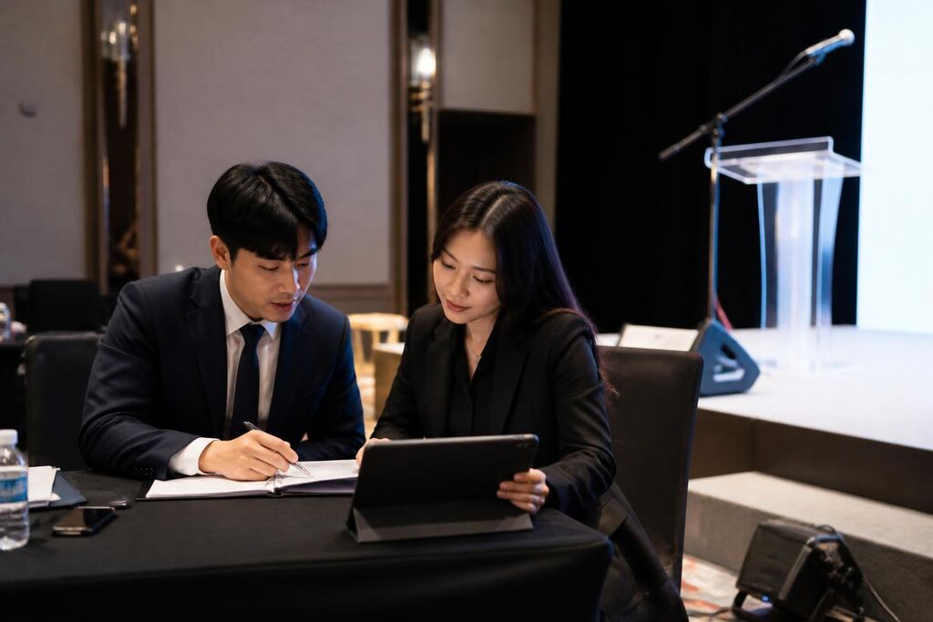 서울 행사 MC 작업 범위와 현장 조건 이미지