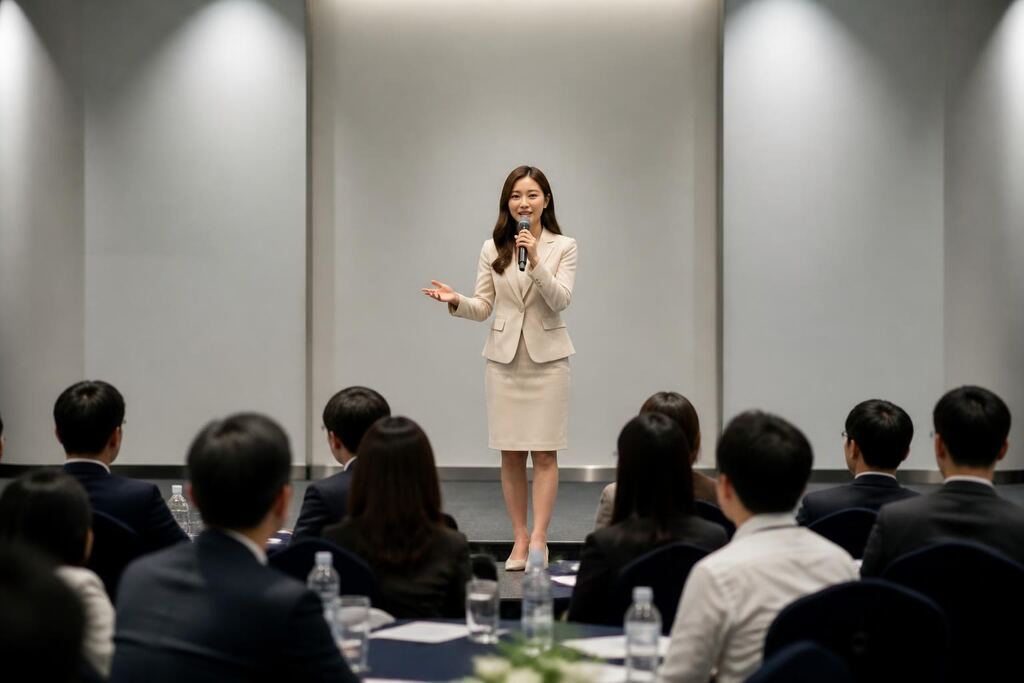부산 행사 MC 이미지