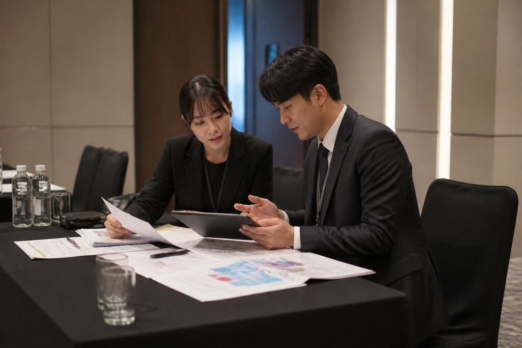 부산 행사 MC 작업 범위와 현장 조건 이미지