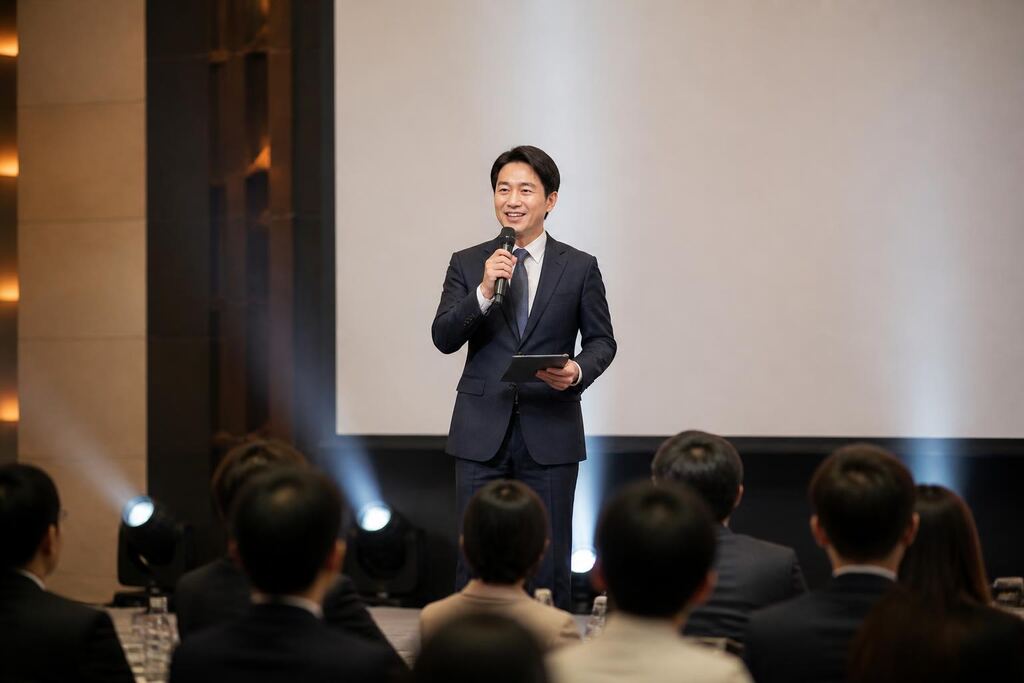 울산 행사 MC 이미지