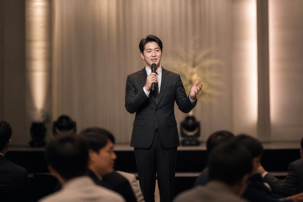 경기 행사 MC 이미지