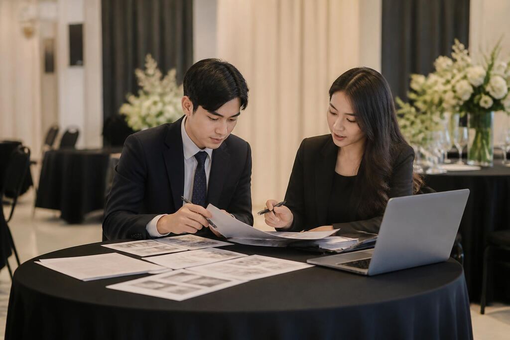 경기 행사 MC 작업 범위와 현장 조건 이미지