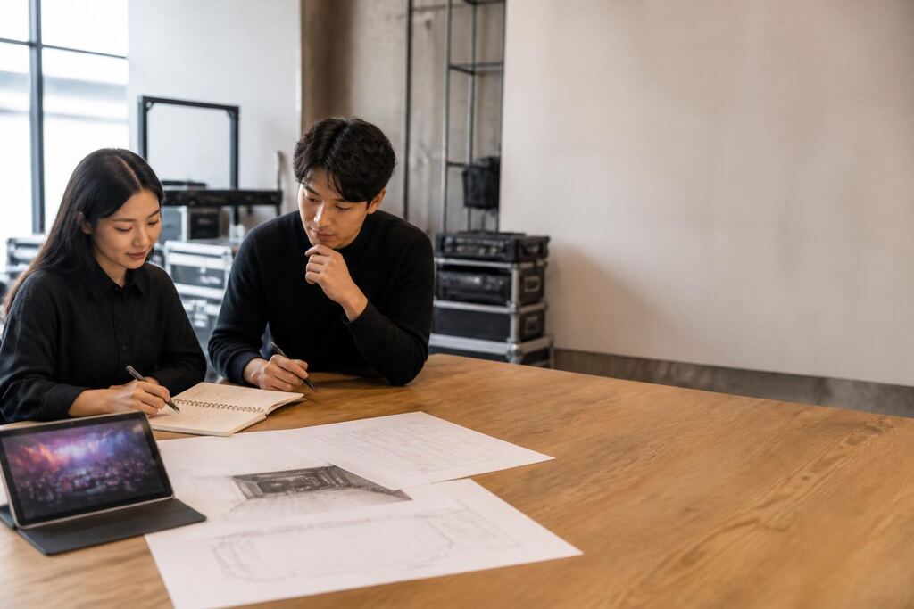 경기 공연·섭외 작업 범위와 현장 조건 이미지