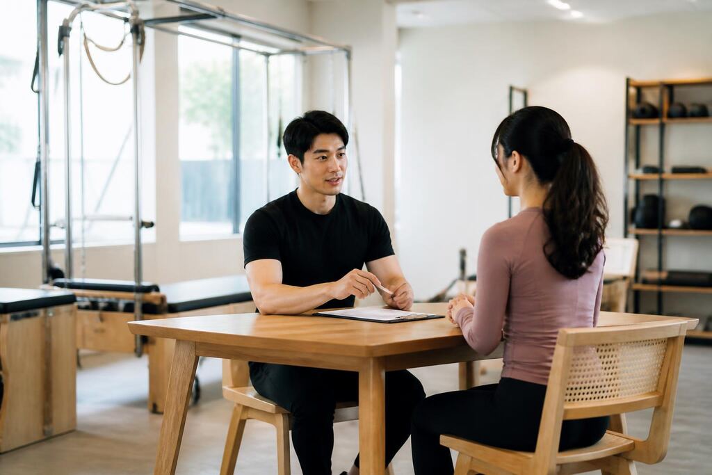 경남 자세·체형교정 운동 이미지