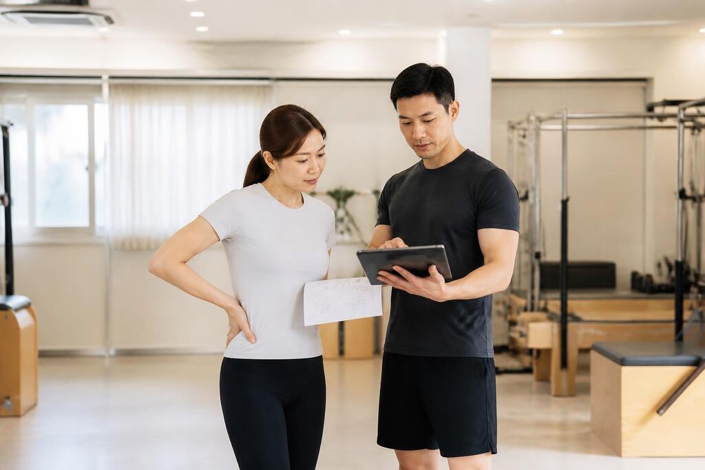 전남광주통합특별시 자세·체형교정 운동 이미지