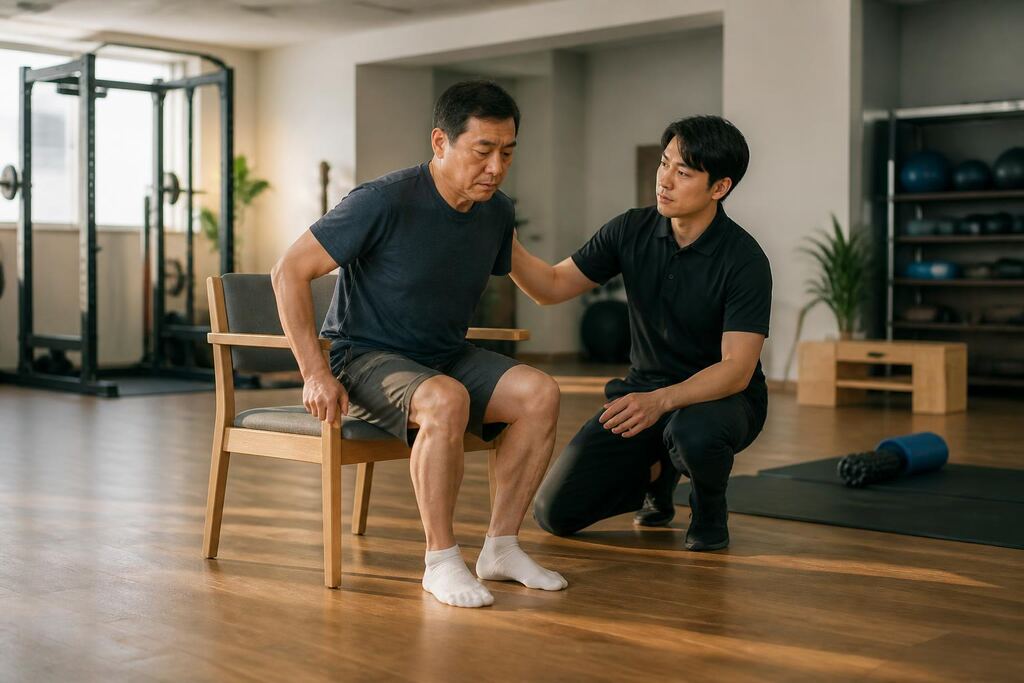 경기 재활운동 작업 범위와 현장 조건 이미지