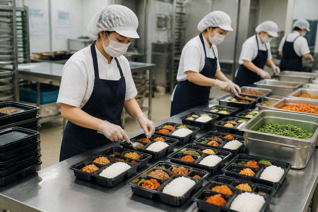 전북특별자치도 기업·단체도시락 작업 범위와 현장 조건 이미지