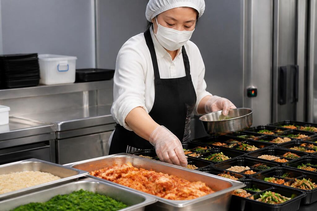 경북 장례식음식 작업 범위와 현장 조건 이미지