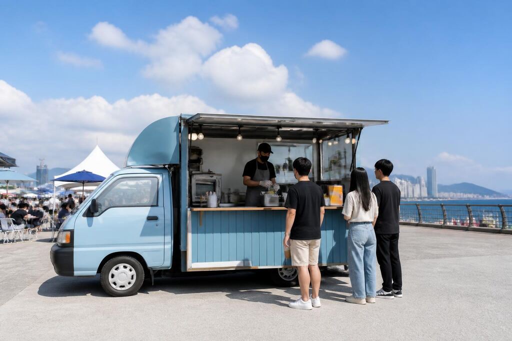 부산 푸드트럭 이미지