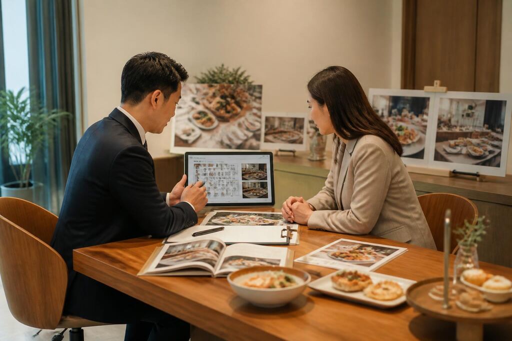 대구 웨딩·행사음식 작업 범위와 현장 조건 이미지