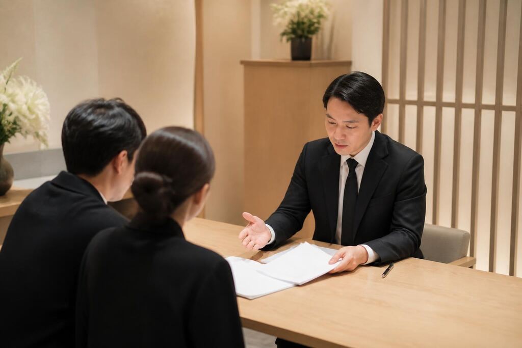 제주특별자치도 장례지도서비스 작업 범위와 현장 조건 이미지