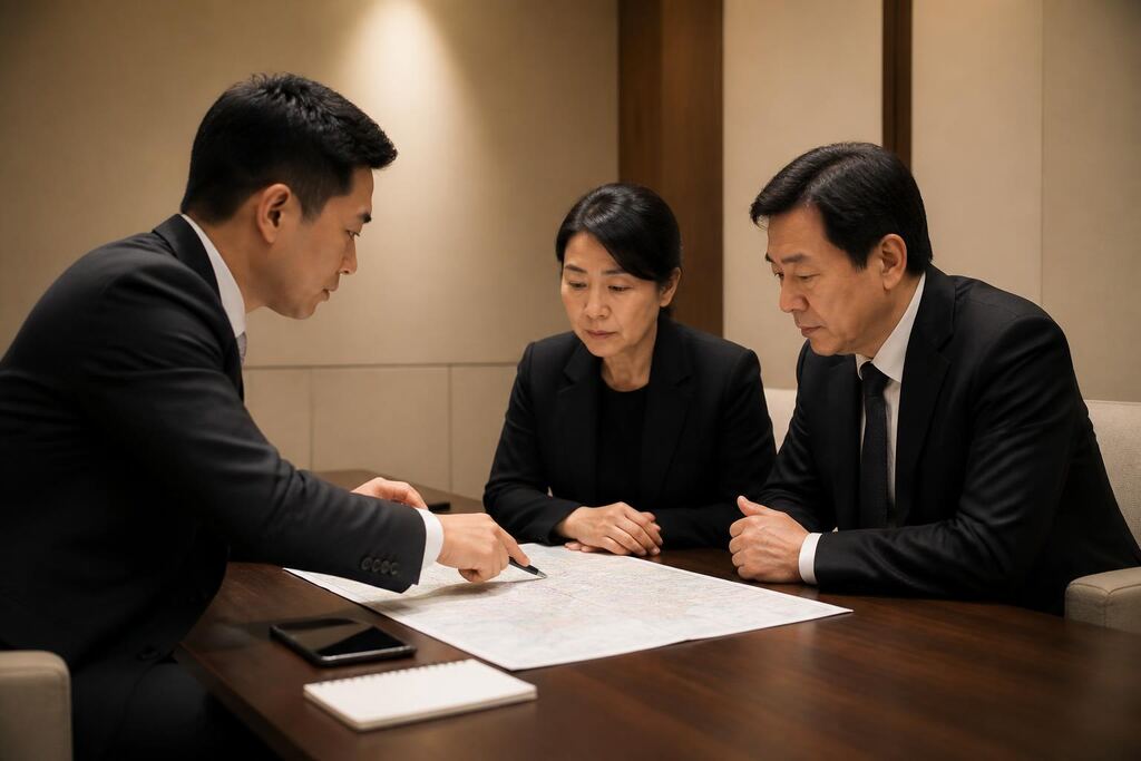 강원특별자치도 장의차량 작업 범위와 현장 조건 이미지