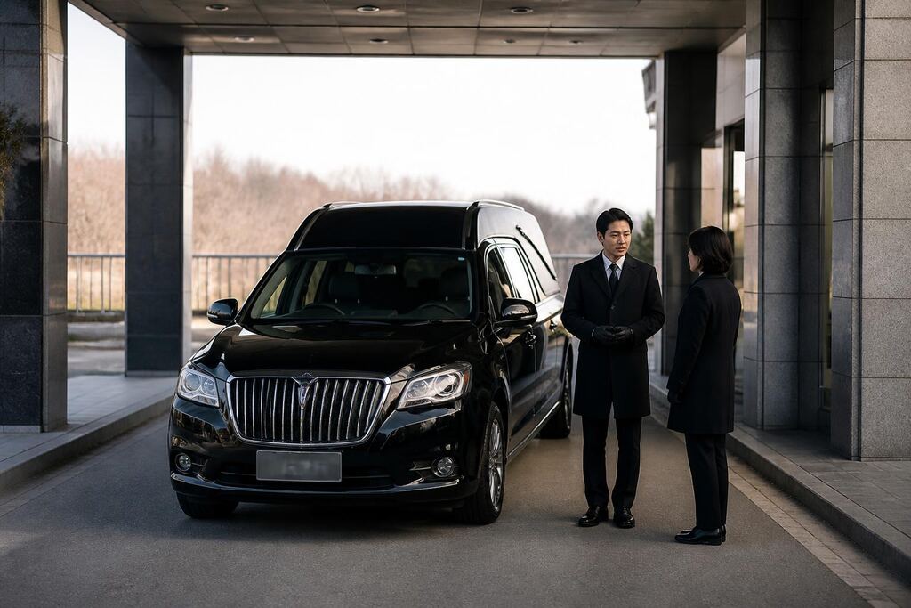 경북 장의차량 이미지