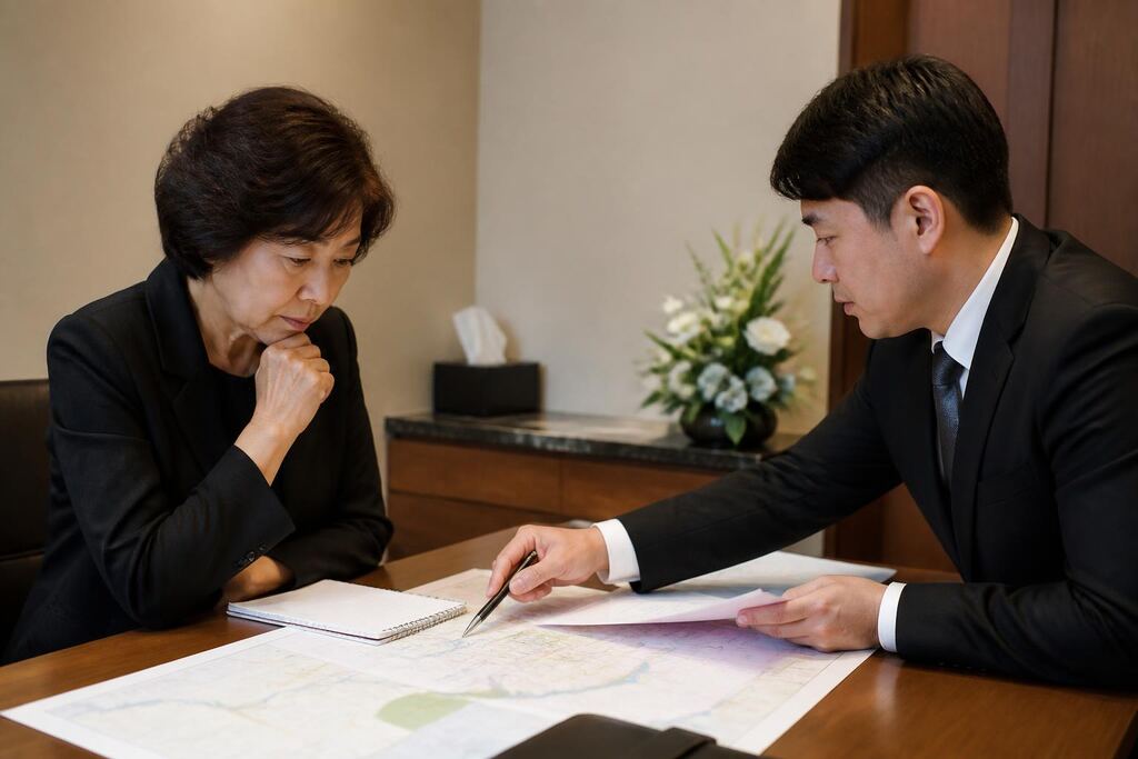 부산 장의차량 작업 범위와 현장 조건 이미지