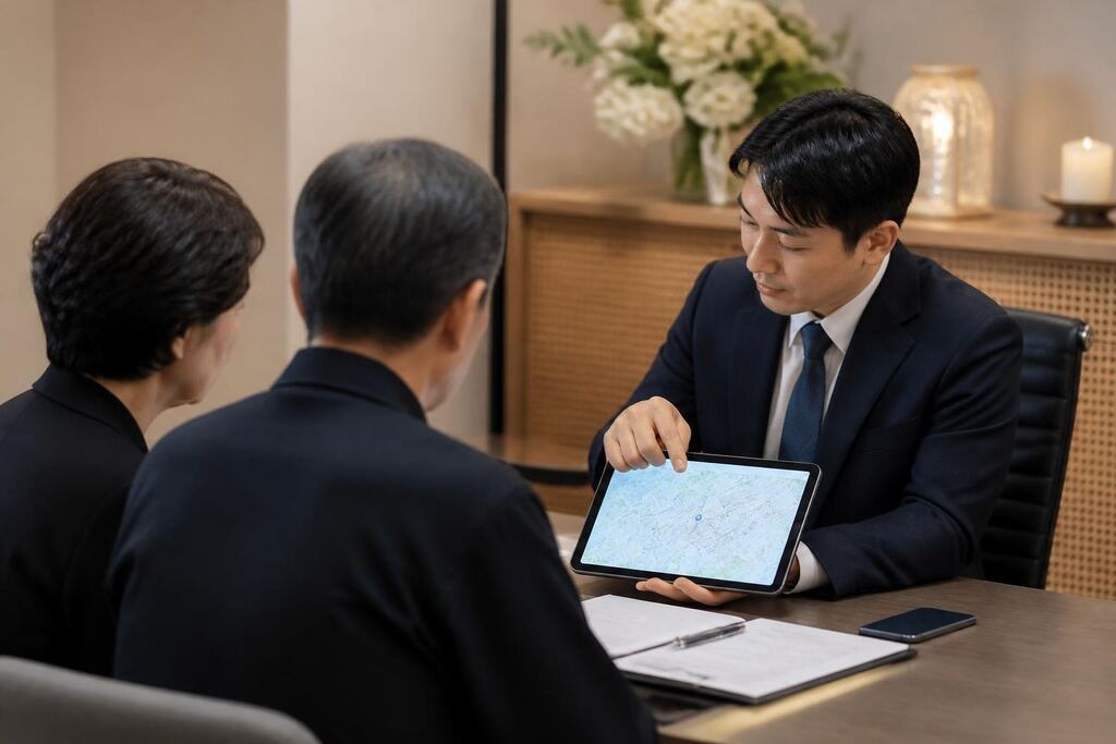 대구 장의차량 작업 범위와 현장 조건 이미지