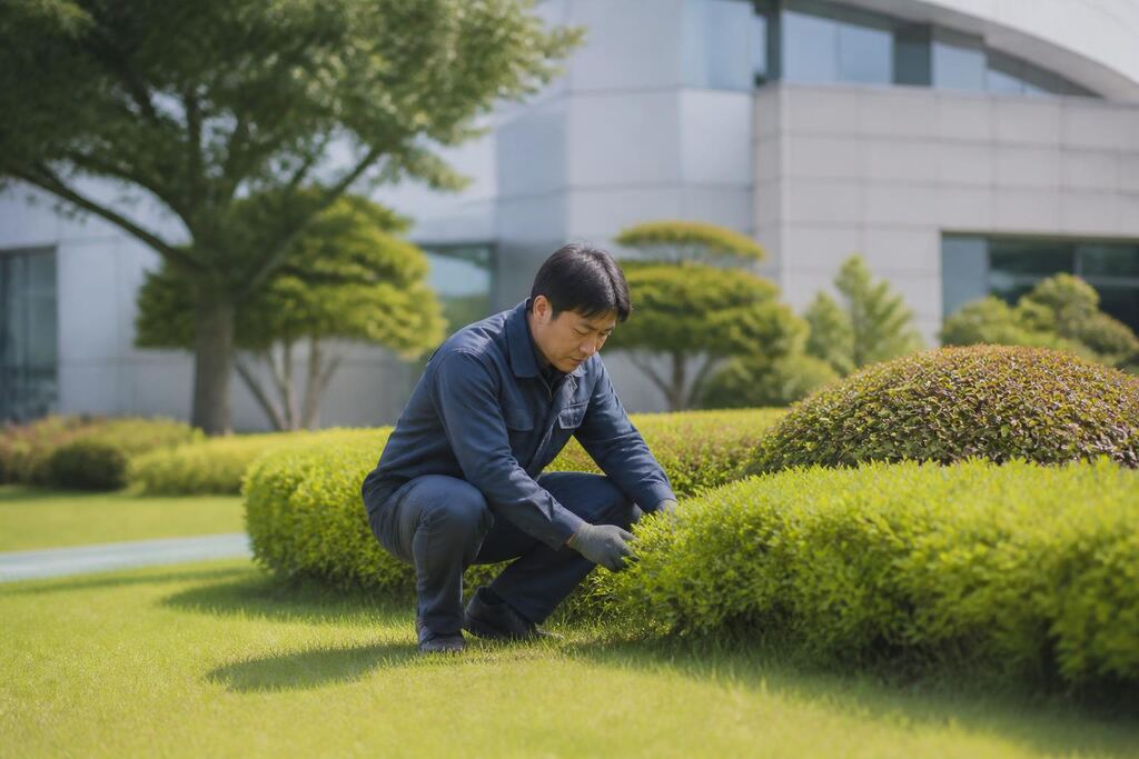 충북 사업장 조경 정기관리 이미지