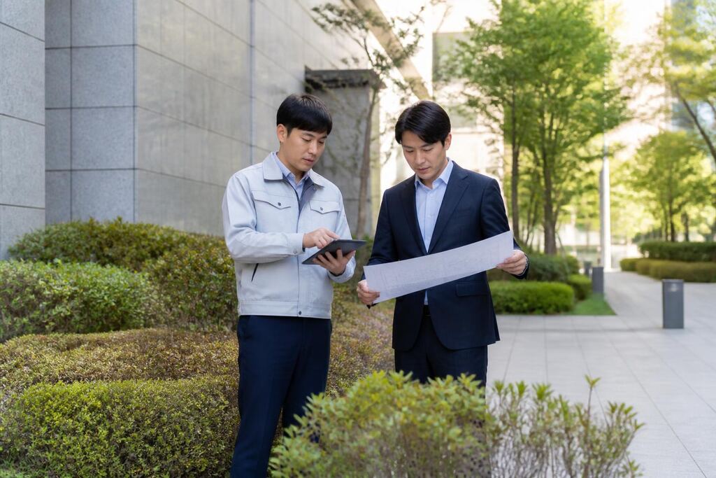 대전 사업장 조경 정기관리 이미지