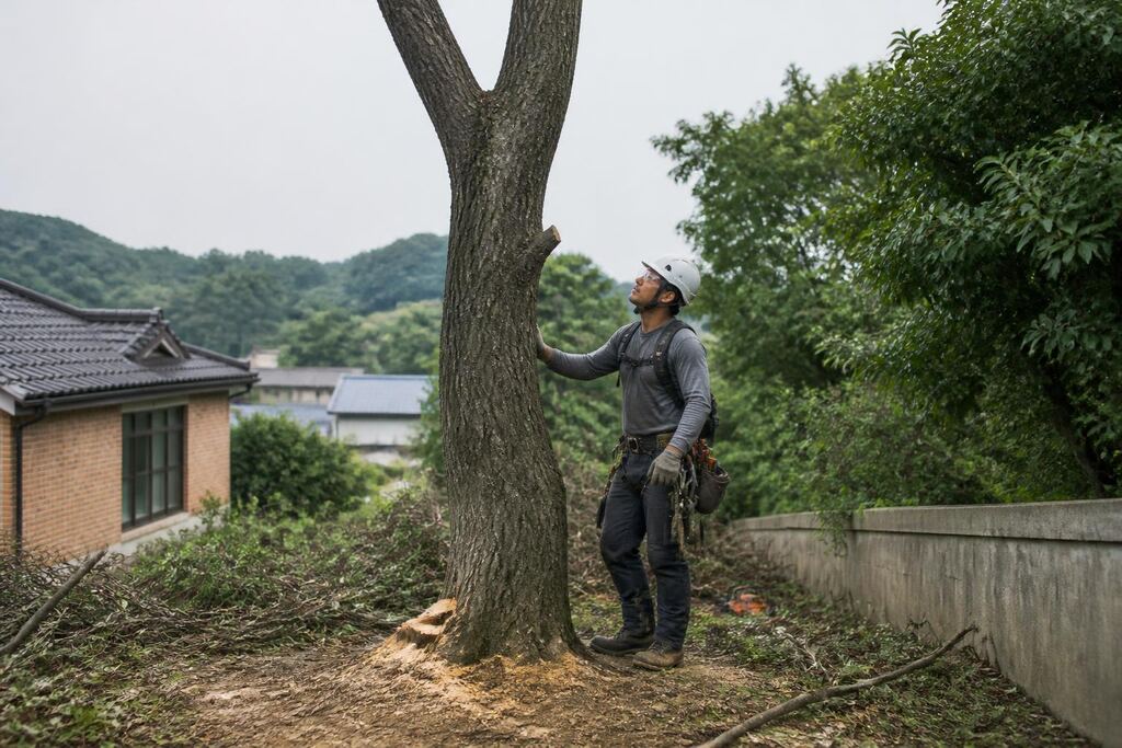 충남 고사목 제거 이미지