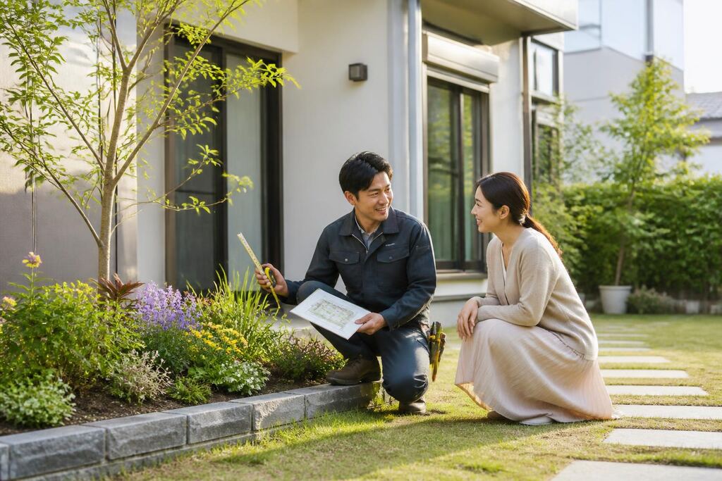 전남광주통합특별시 화단 조성·관리 이미지