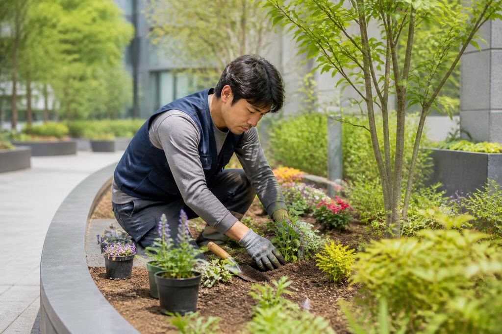 서울 종로구 화단 조성·관리 이미지