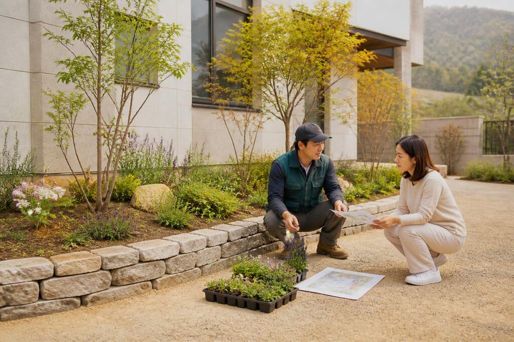 대전 화단 조성·관리 이미지