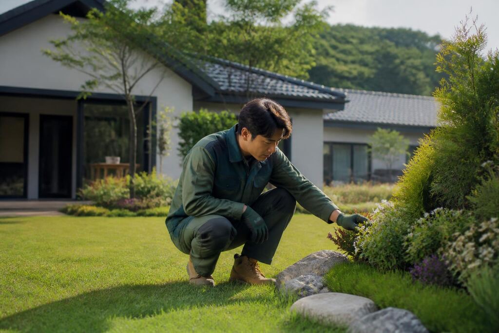 강원특별자치도 정원 관리 이미지