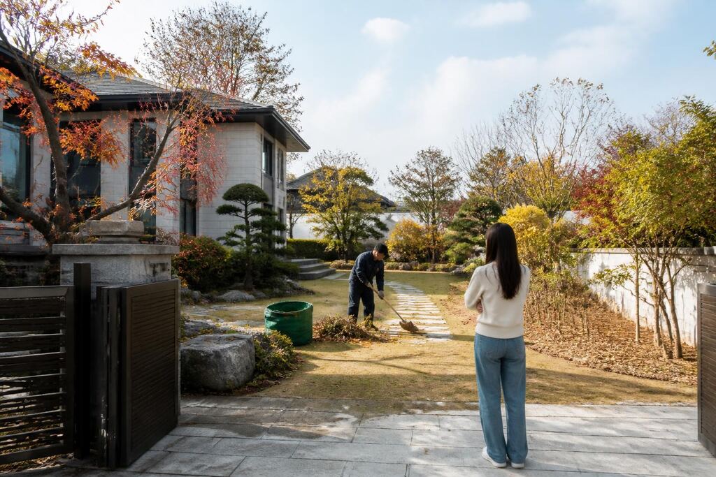충남 정원 관리 비용과 업체 비교 정보 이미지