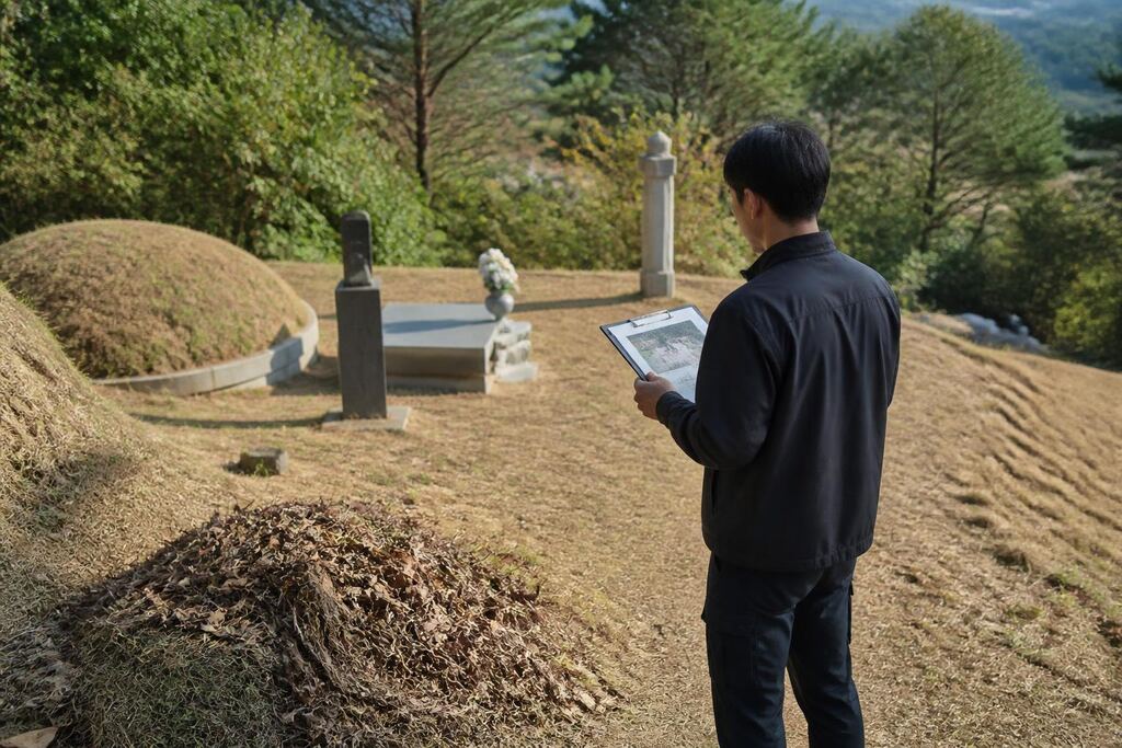 울산 묘지 주변 정리 비용과 업체 비교 정보 이미지