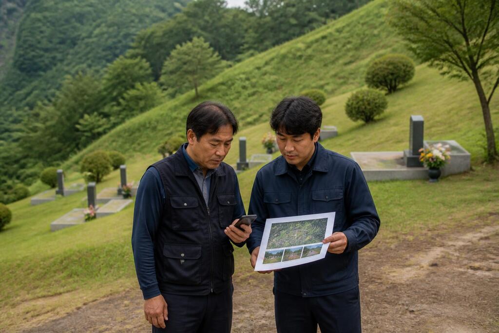 서울 종로구 묘지 정기관리 비용과 업체 비교 정보 이미지