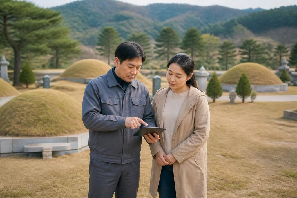 인천 묘지 정기관리 이미지