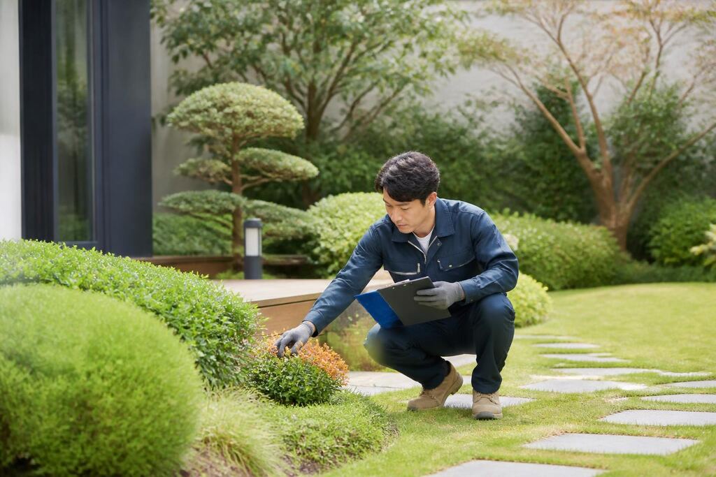 울산 조경 관리 이미지