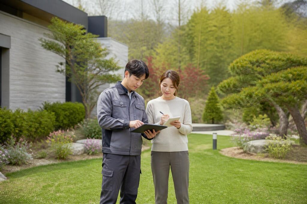 경기 조경 관리 이미지