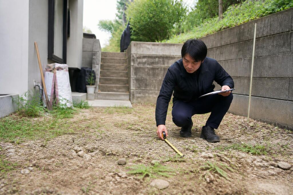 충북 잔디 조성공사 작업 범위와 현장 조건 이미지