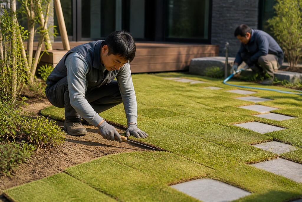 경기 잔디 조성공사 비용과 업체 비교 정보 이미지