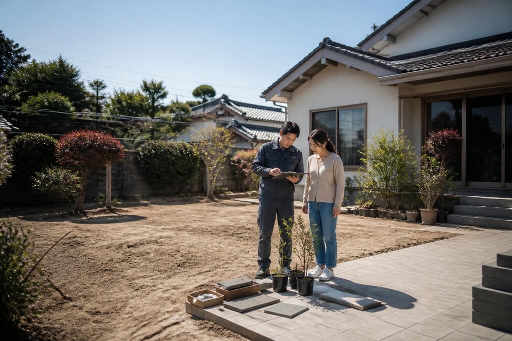 대구 정원 조성공사 이미지