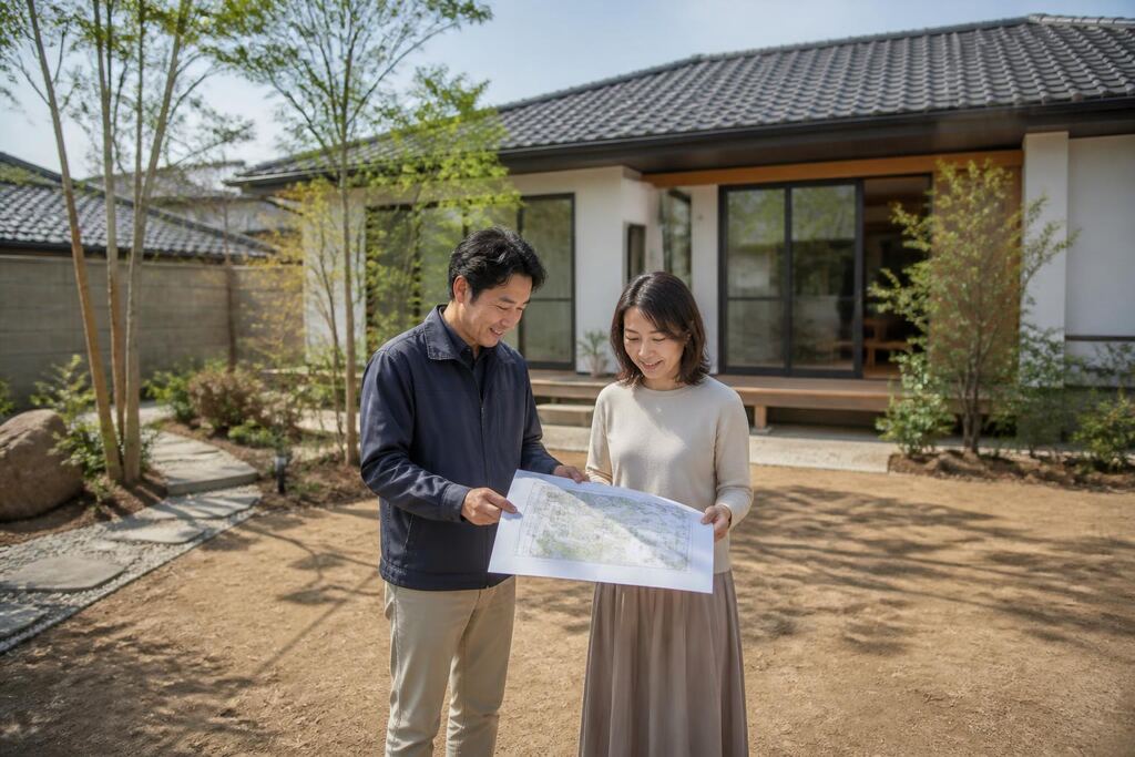 울산 정원 조성공사 이미지