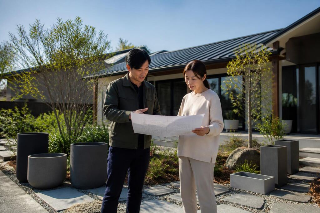경북 화단·플랜터 조성 이미지