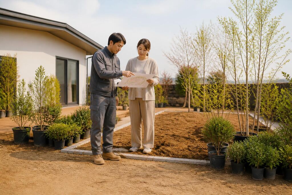 전북특별자치도 조경 식재공사 이미지