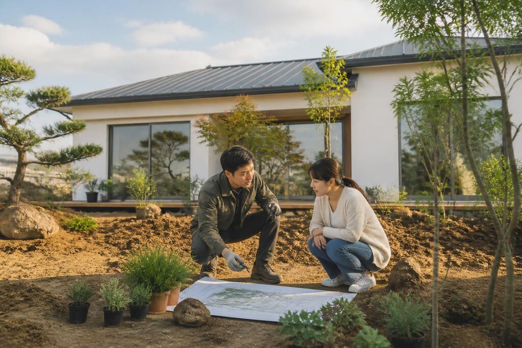 제주특별자치도 조경 식재공사 이미지