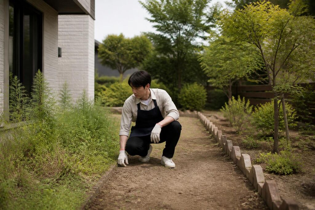 세종특별자치시 정원 정리·복구 이미지