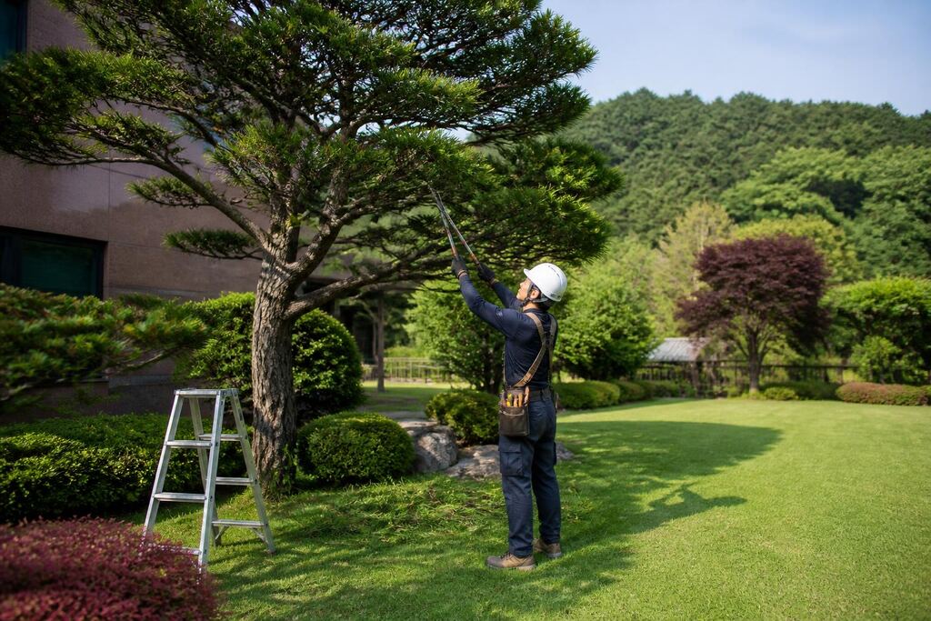 경북 수목 정리 이미지